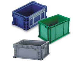 Injection Molded Container and Bins