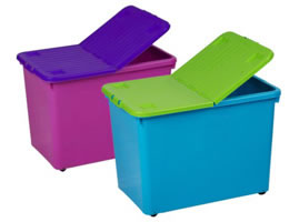 Injection Molded Container and Bins