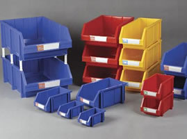 Injection Molded Container and Bins