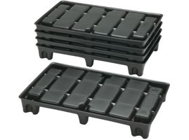 Injection Molded Pallet and Crate