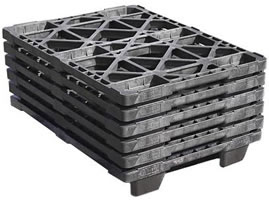 Injection Molded Pallet and Crate