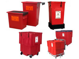 Rotomolded Trash Cans